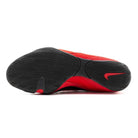 Gum rubber outsole of Nike Machomai 3 Red Black boxing shoes highlighting superior traction for footwork