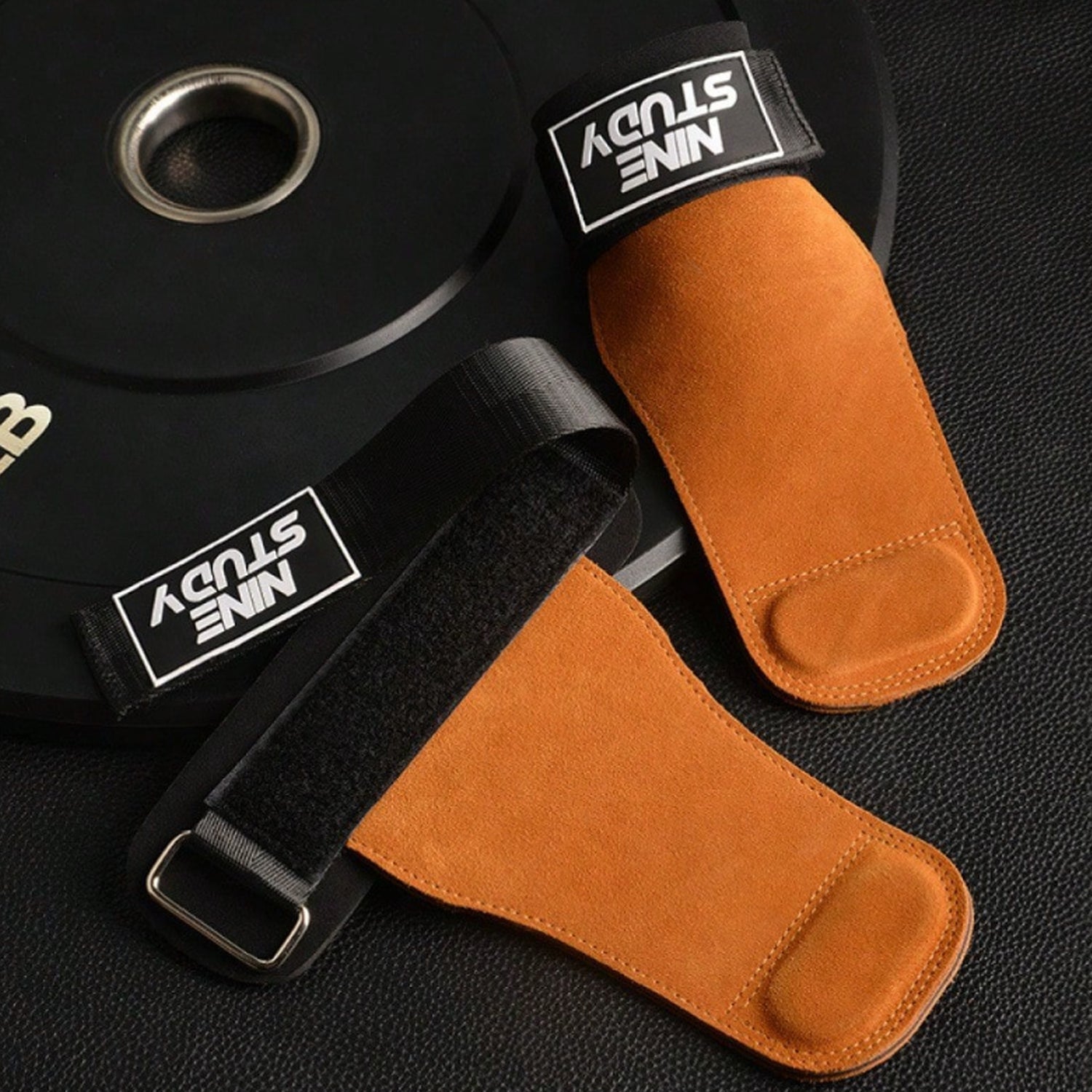 gym grips used during pull-up training