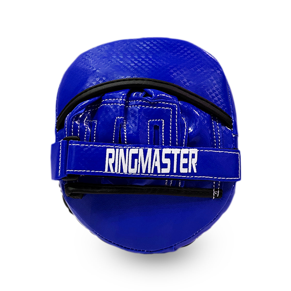 RingMaster Sports blue junior focus pads with CarbonTECH Leather