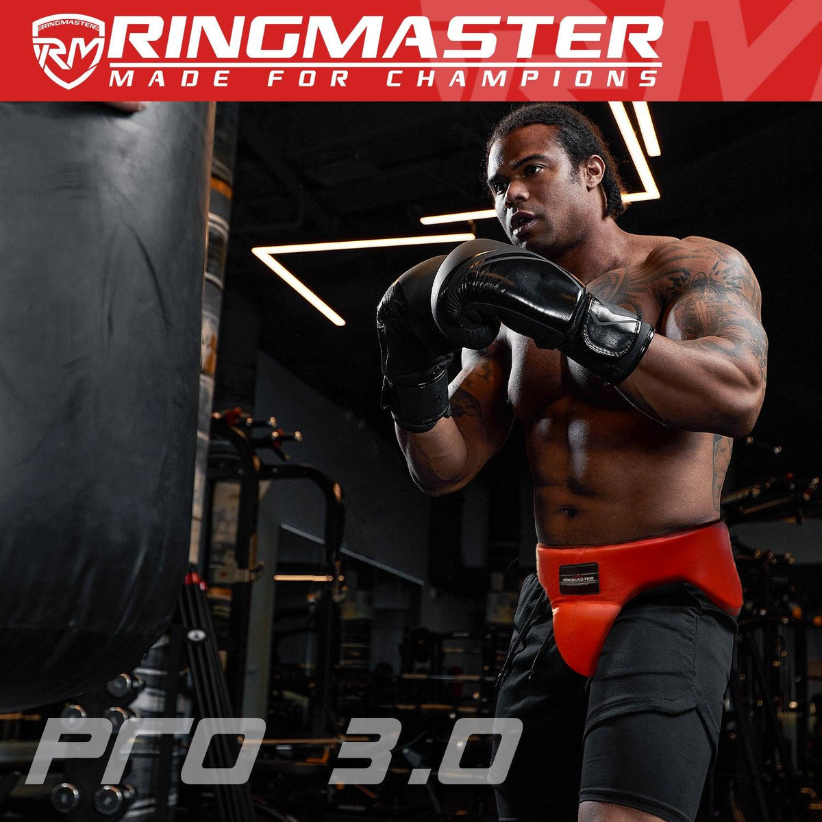RingMaster Sports gold boxing groin guard for sparring
