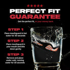 SAFEJAWZ Nitro Mouthguard with reinforced inner core and Biomaster antibacterial coating.