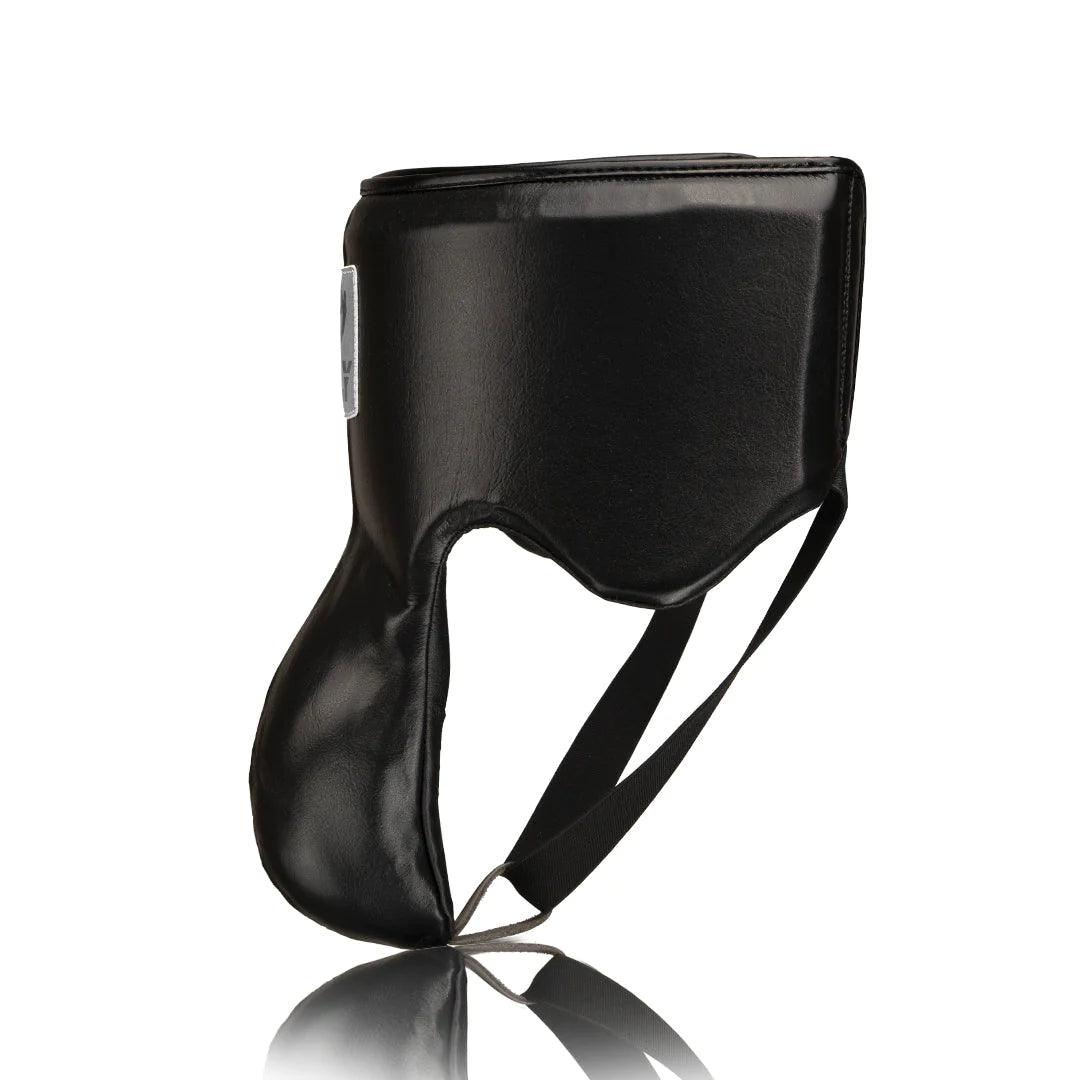 Fly Wraith X Silver Black Groin Guard - RINGMASTER SPORTS - Made For Champions