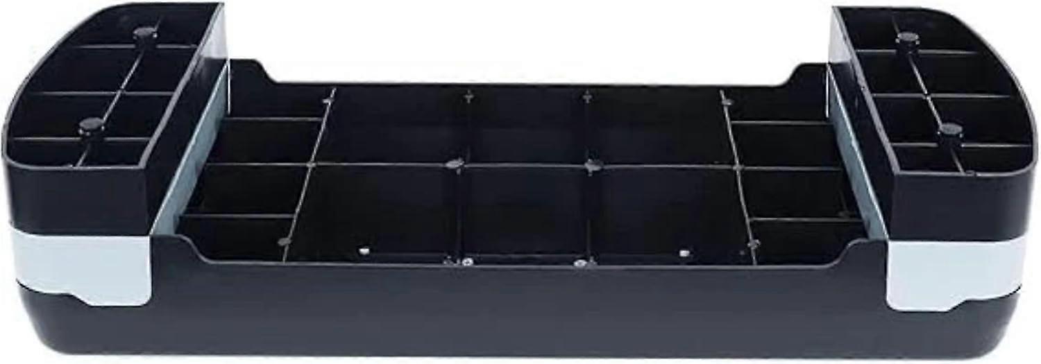 Underside of fitness step showing feet for stability on flat floors