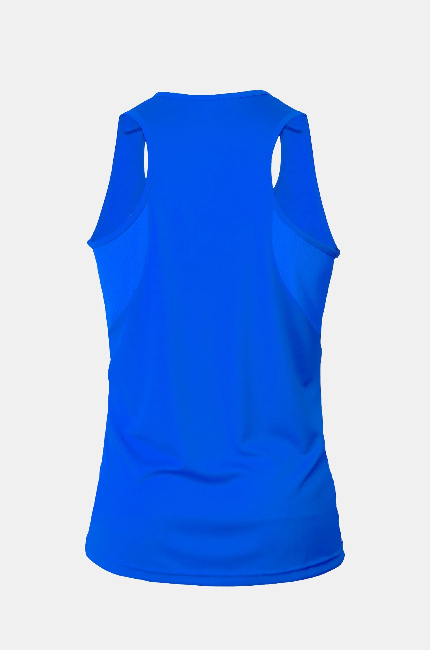 Blue Sting Mettle boxing singlet with athletic fit for performance and mobility.