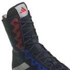 Adidas BOX HOG 4 Boxing Shoes Navy Blue - RINGMASTER SPORTS - Made For Champions