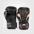 Handcrafted in Thailand Venum Elite Evo boxing gloves with premium Japanese microfiber.