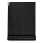 Warrior II non-slip yoga mat with 4mm cushioning made from phthalate-free PVC for safe, comfortable yoga practice.