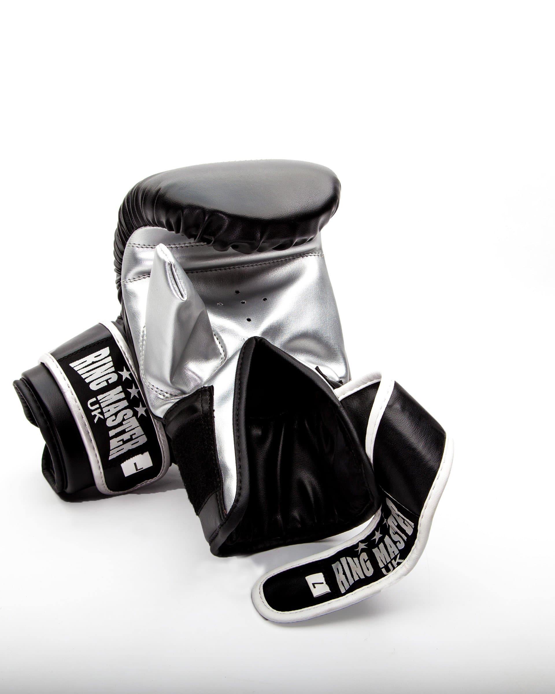 RingMaster Sports Bag Mitts Synthetic Leather Black Image 4