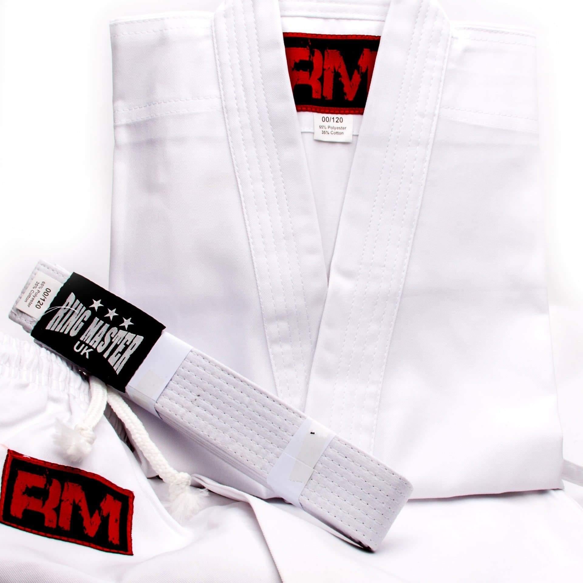 White RingMaster Sports Kids Karate Gi Image 1