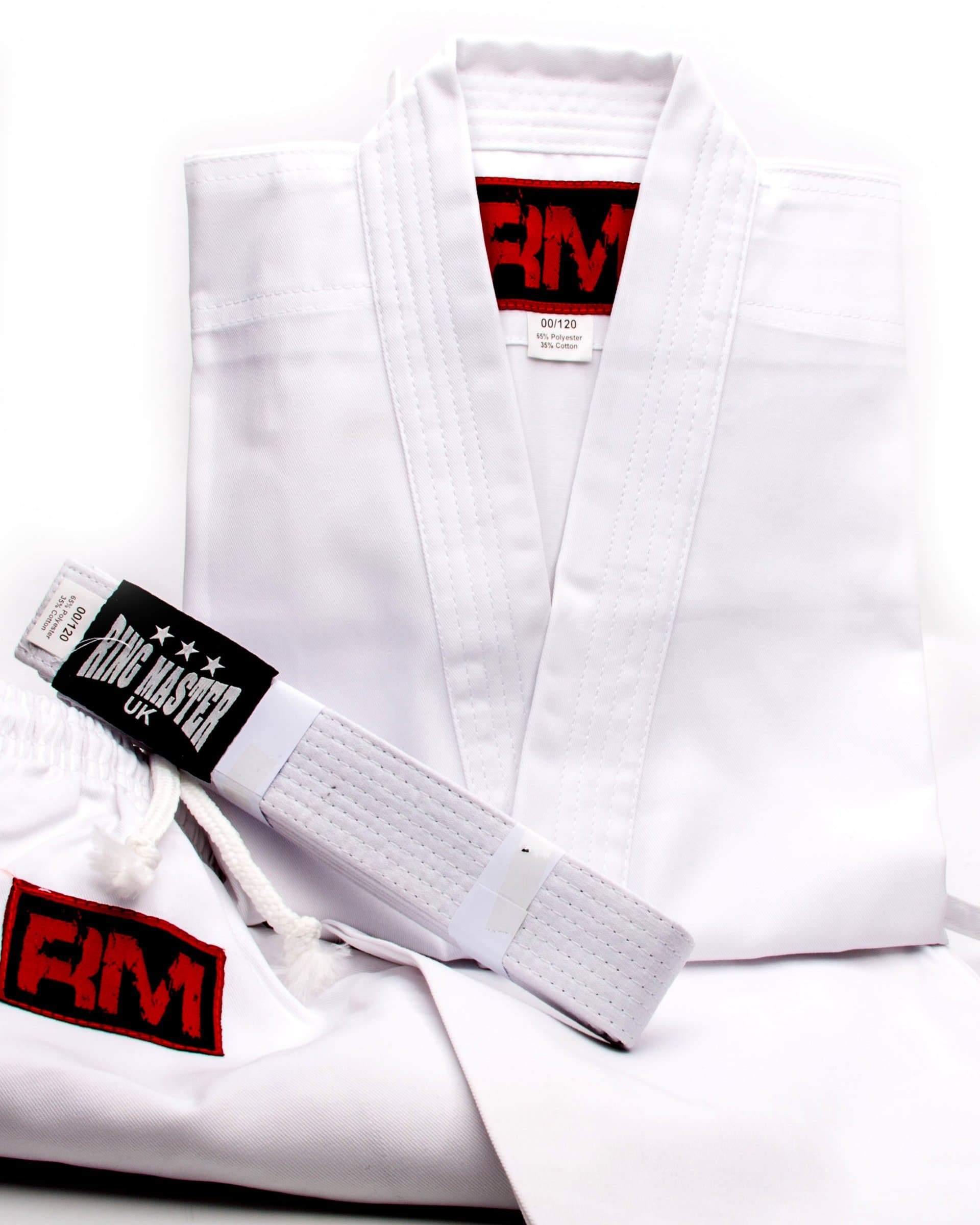 White RingMaster Sports Kids Karate Gi Image 1