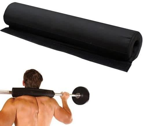 Olympic Fitness Foam Support Weight Lifting Bar Pad Black - RingMaster Sports