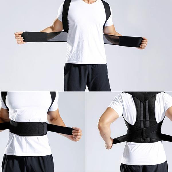 Back Waist Posture Corrector Adjustable Adult Correction Belt Waist Trainer - RingMaster Sports