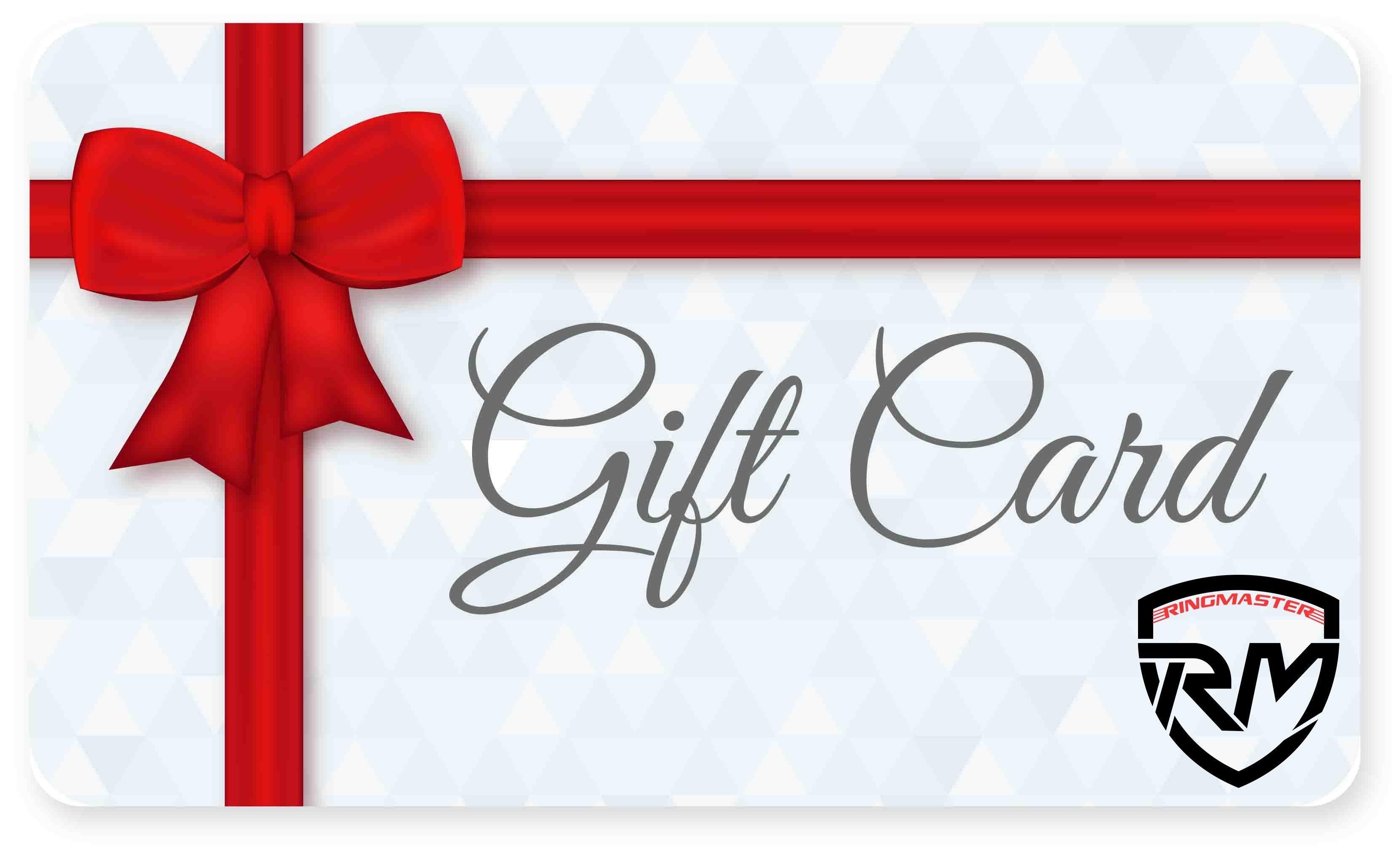 RingMaster Sports Gift Card - RingMaster Sports
