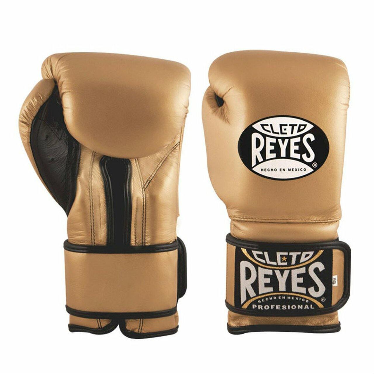 CLETO REYES VELCRO BOXING GLOVES Gold - RingMaster Sports