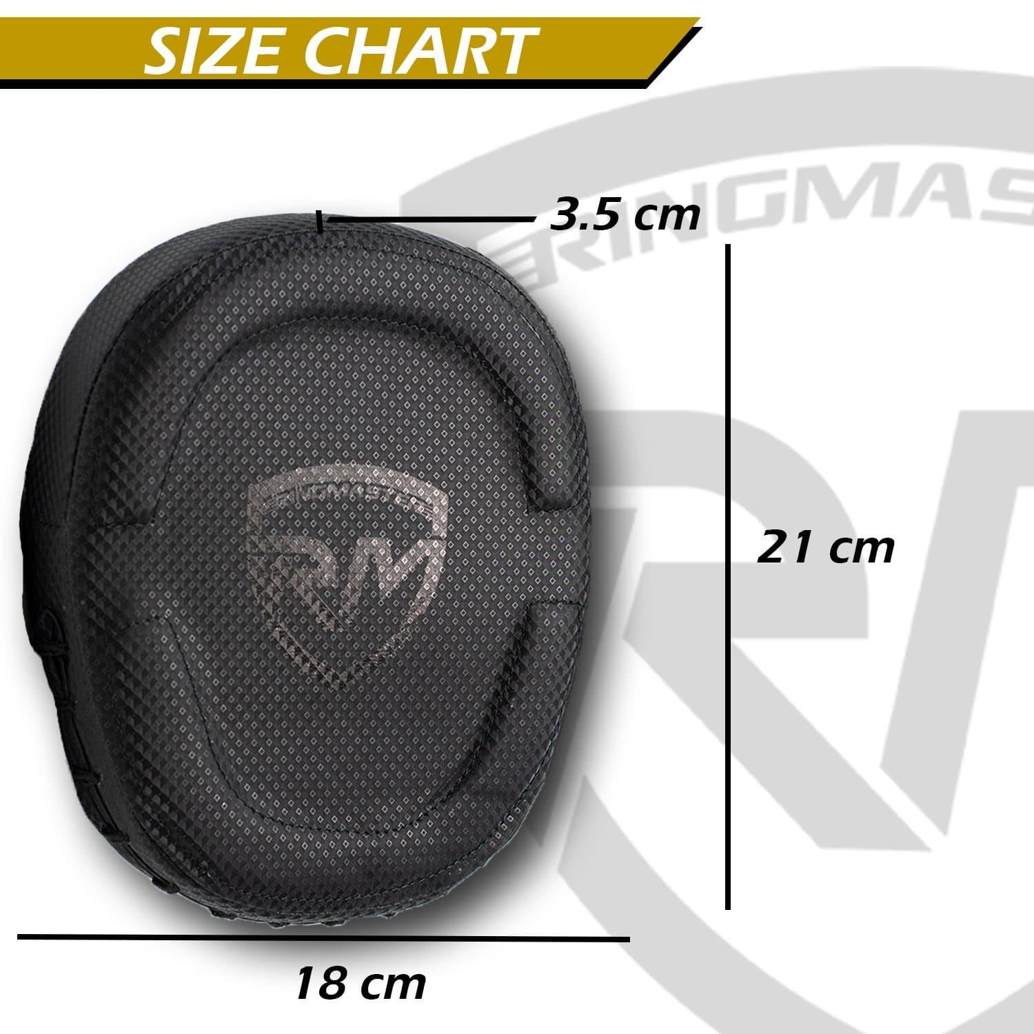 RingMaster Sports Cobra X2 Series Compact Focus Pads Black - RingMaster Sports