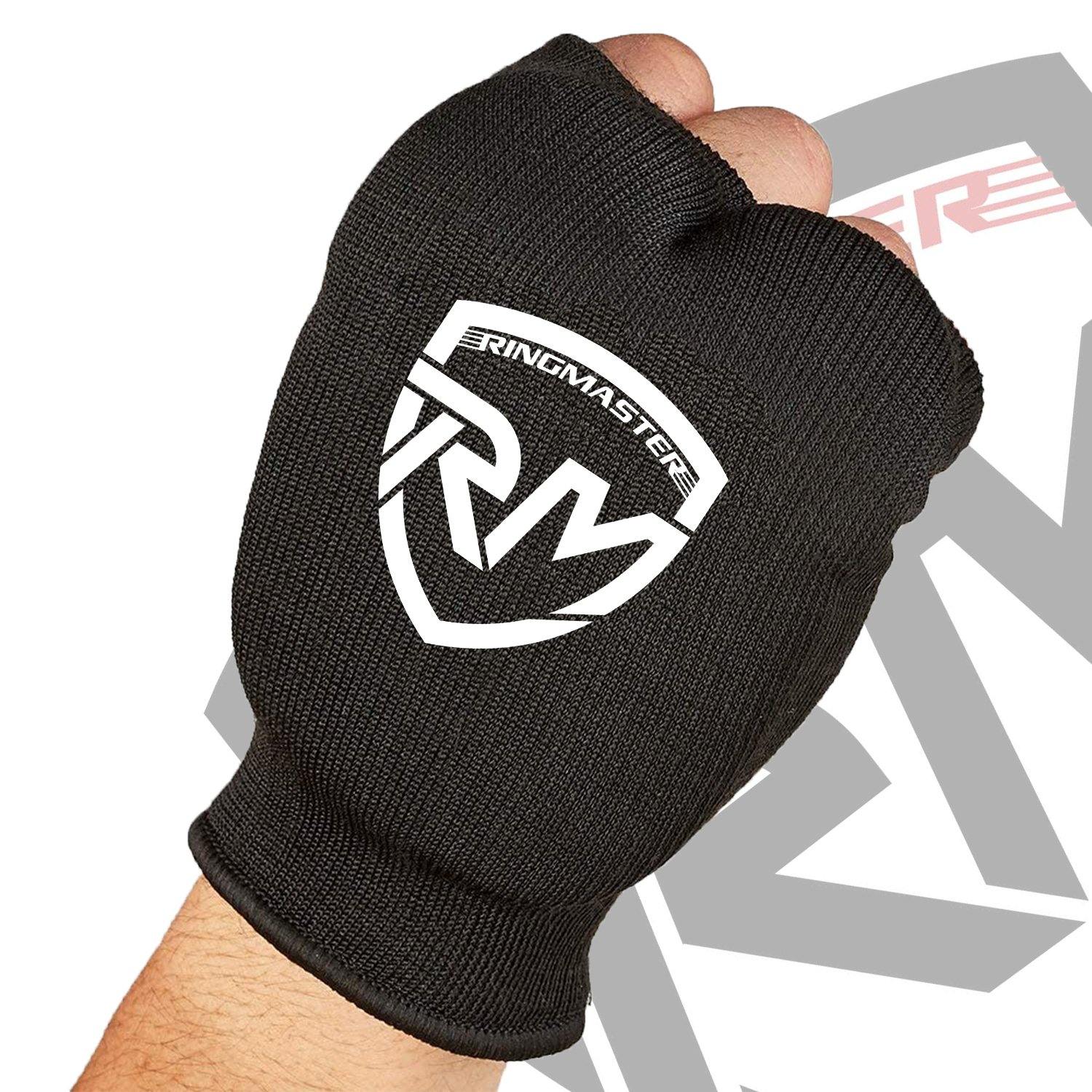 RingMaster Sports Slip on Elastic Hand Pads Mitts - RingMaster Sports
