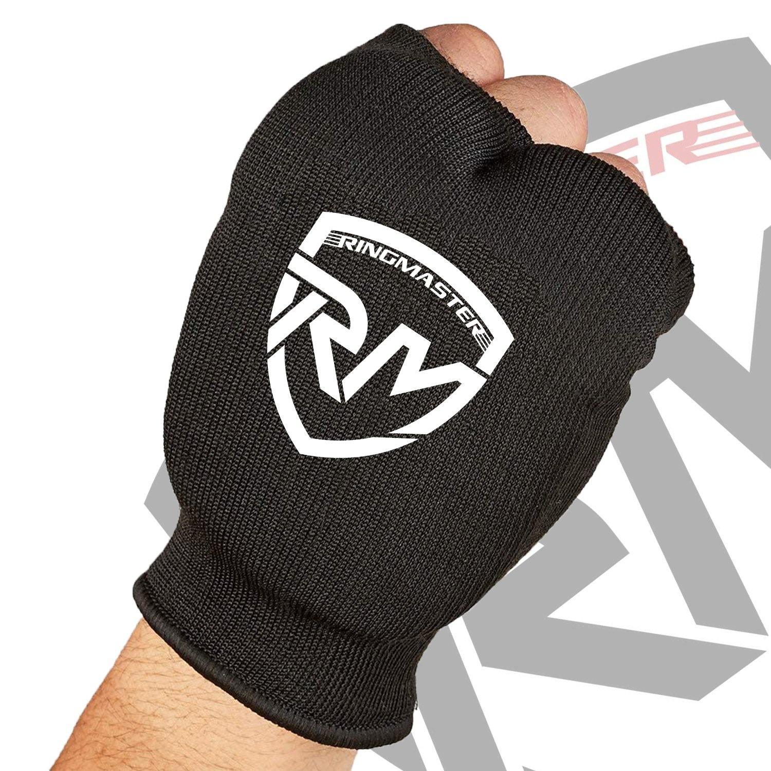 RingMaster Sports Slip on Elastic Hand Pads Mitts - RingMaster Sports