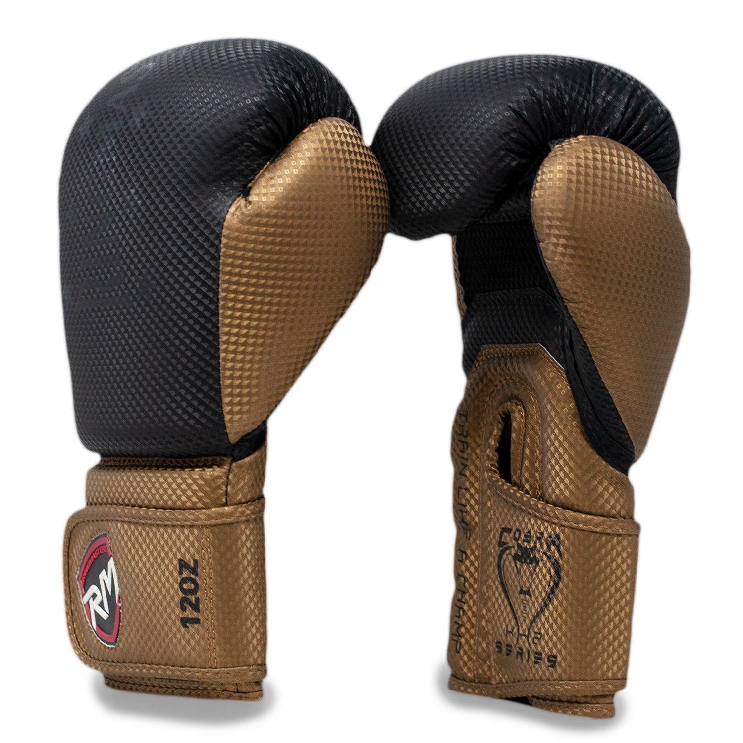 RingMaster Sports Boxing Gloves CarbonTech Leather Cobra Series - RingMaster Sports