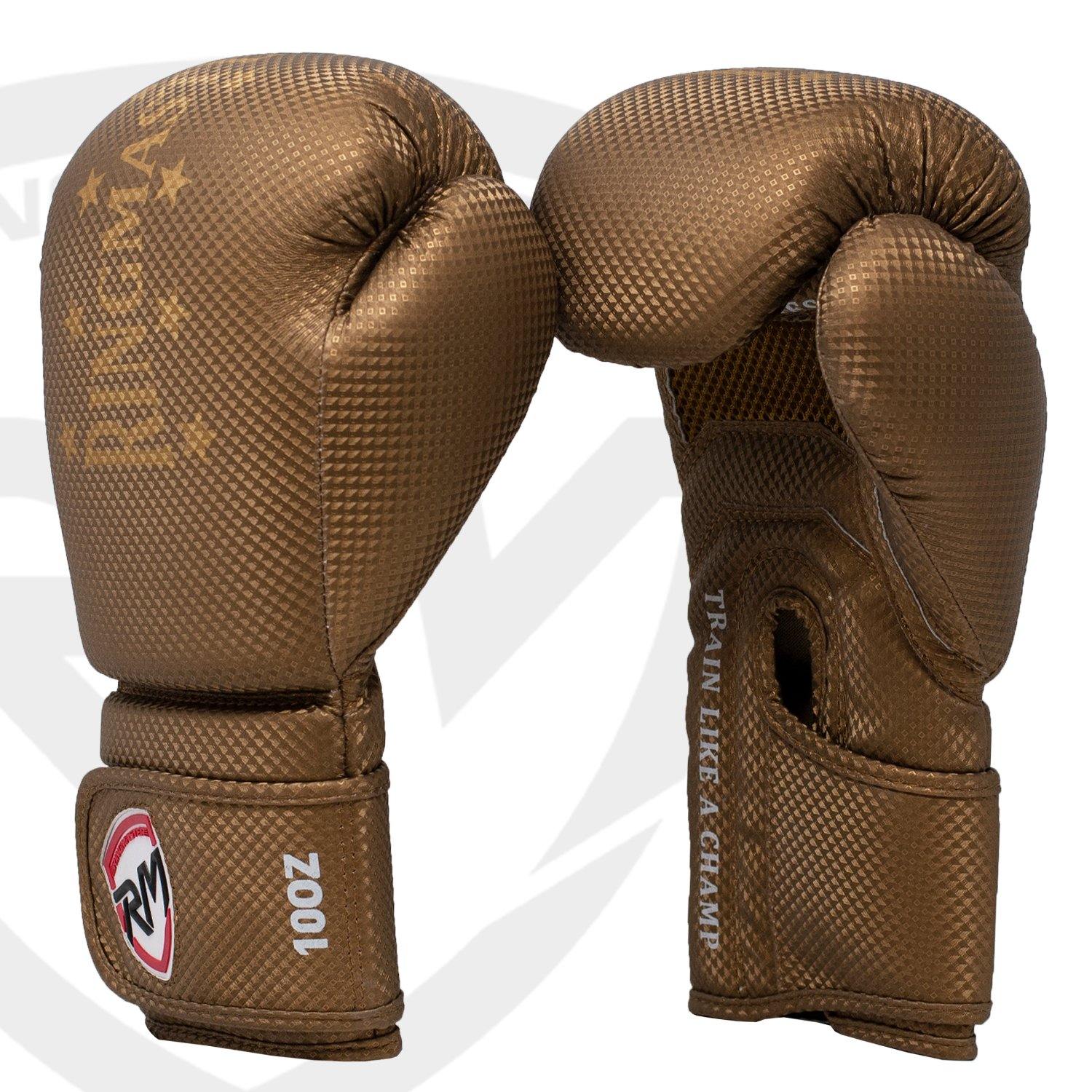 RingMaster Sports Boxing Gloves CarbonTech Leather Cobra Series - RingMaster Sports