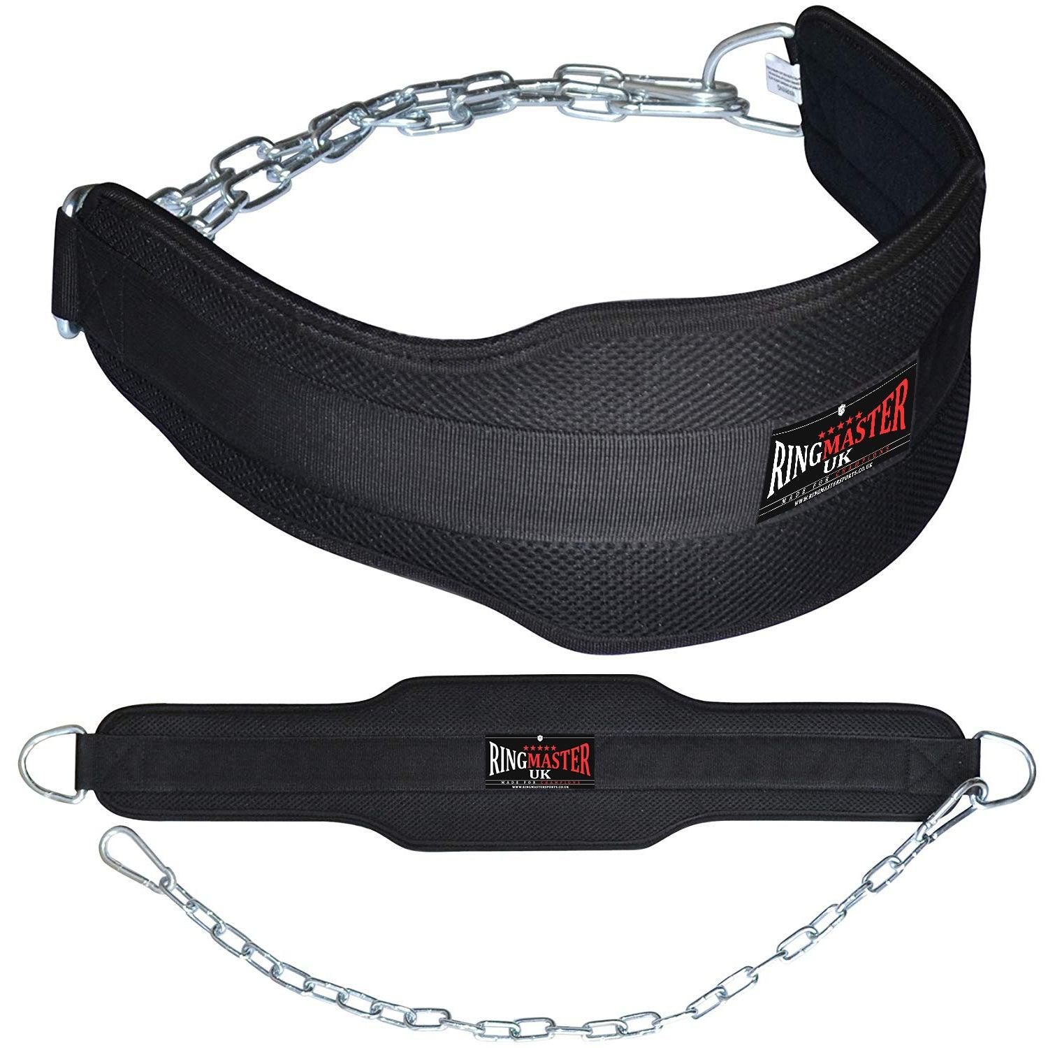 RingMaster Sports Weight Lifting Training Dipping Belt with Chain - RINGMASTER SPORTS - Made For Champions