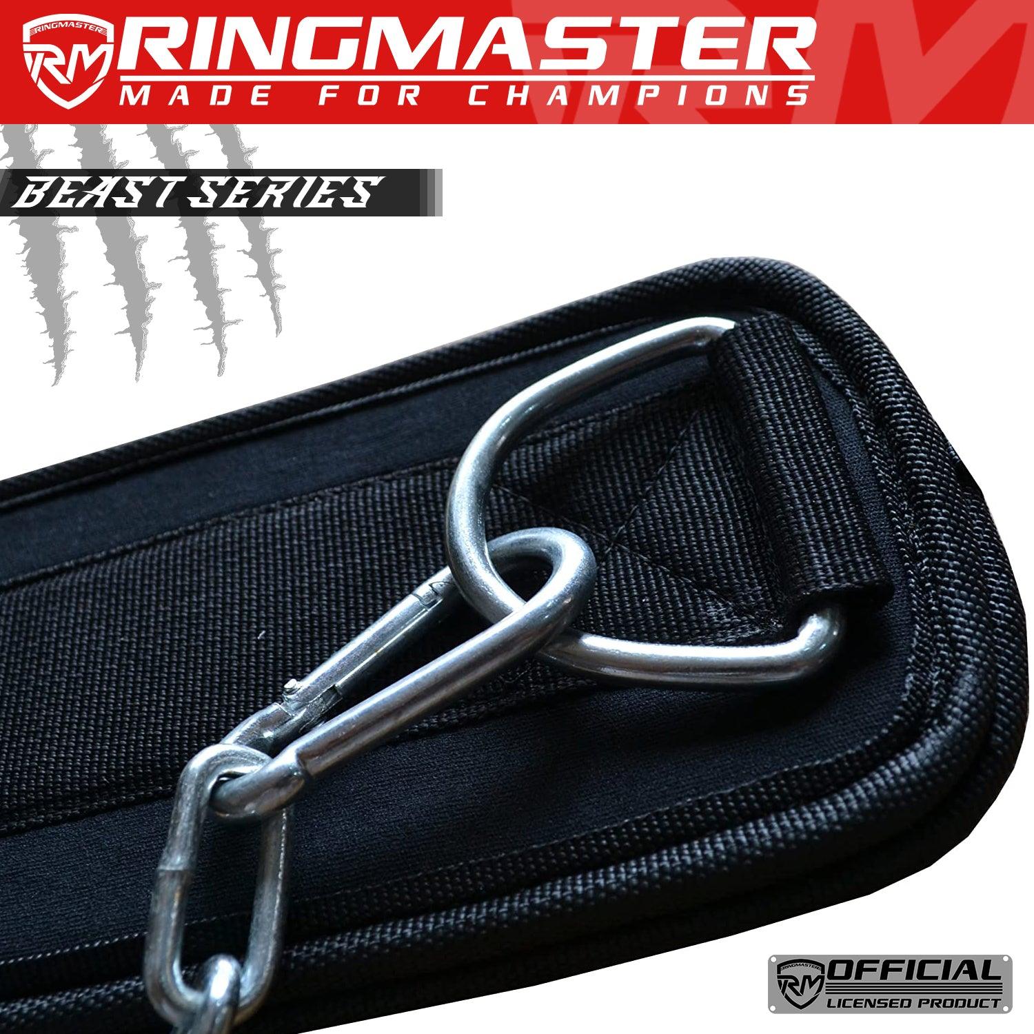 RingMaster Sports Weight Lifting Training Dipping Belt with Chain - RINGMASTER SPORTS - Made For Champions