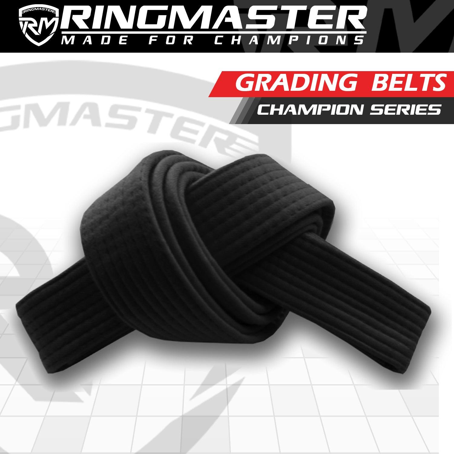 RingMaster Sports Plain Coloured Belts Champion Series - RINGMASTER SPORTS - Made For Champions