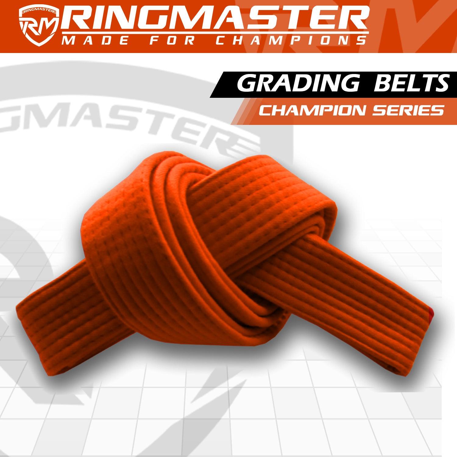 RingMaster Sports Plain Coloured Belts Champion Series - RINGMASTER SPORTS - Made For Champions