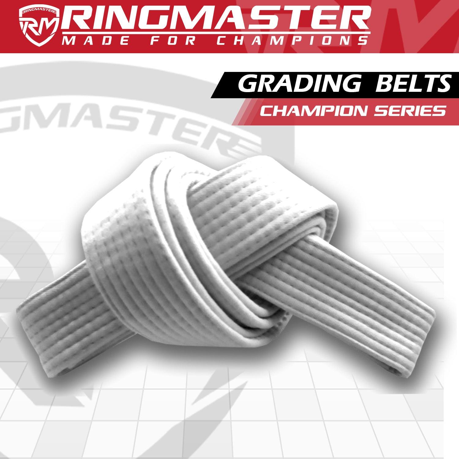 RingMaster Sports Plain Coloured Belts Champion Series - RINGMASTER SPORTS - Made For Champions