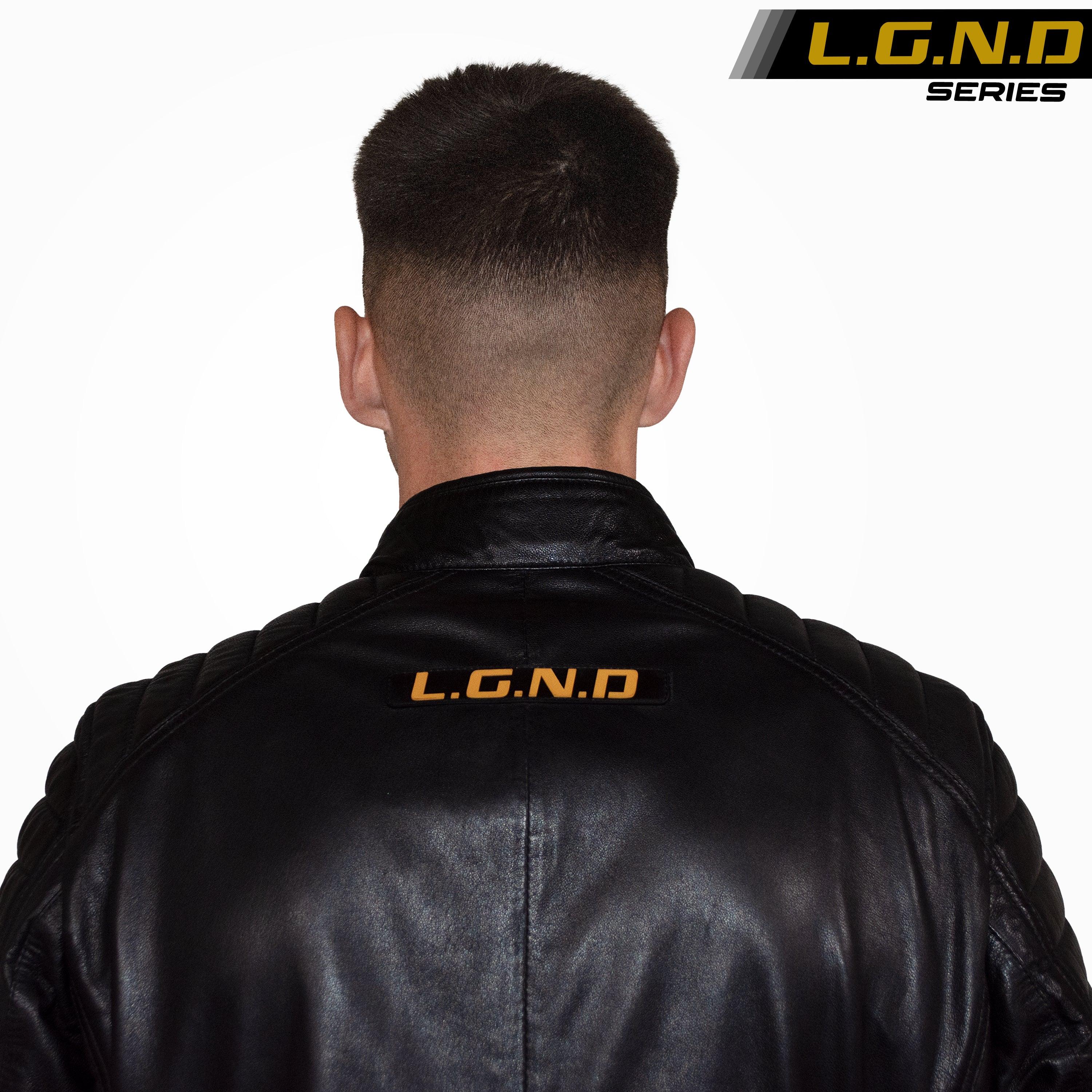 RingMaster Sports Genuine Leather Jacket L.G.N.D series Black - RINGMASTER SPORTS - Made For Champions