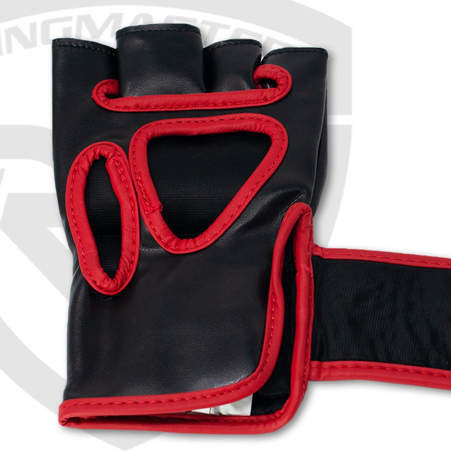 RingMaster Sports Warrior Series MMA Gloves 5oz Black - RingMaster Sports