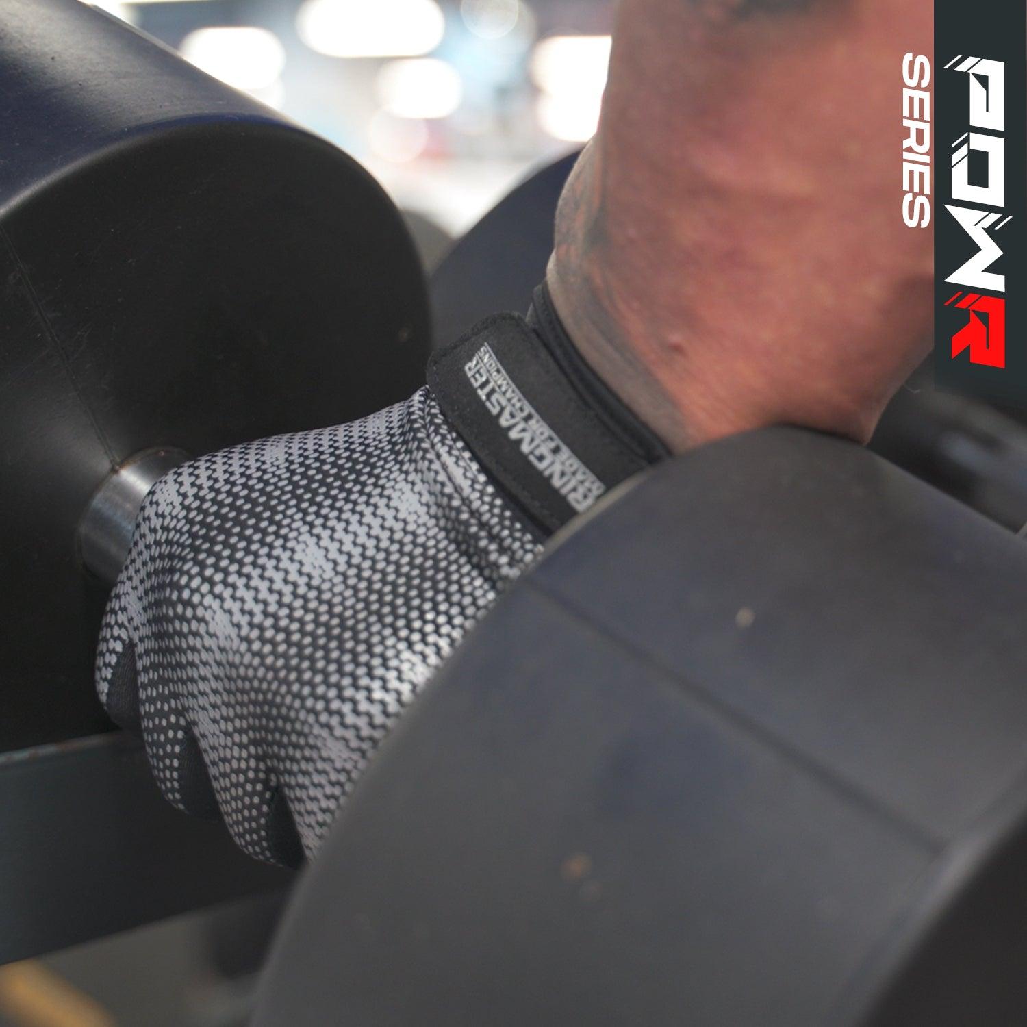 RingMaster Sports PowR Gym Training Gloves Grey Camo - RingMaster Sports