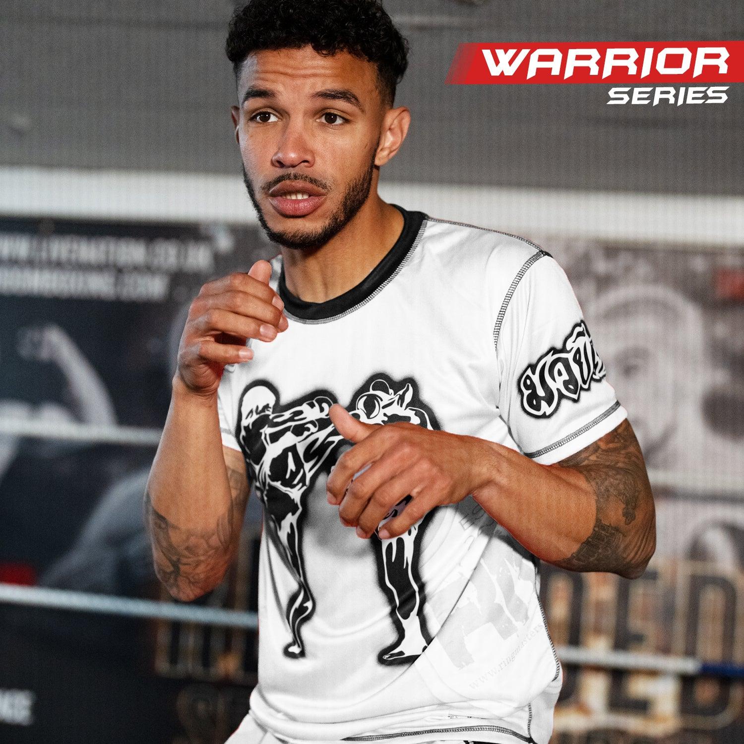 RingMaster Sports Warrior Kickboxing T-Shirt White - RingMaster Sports 2