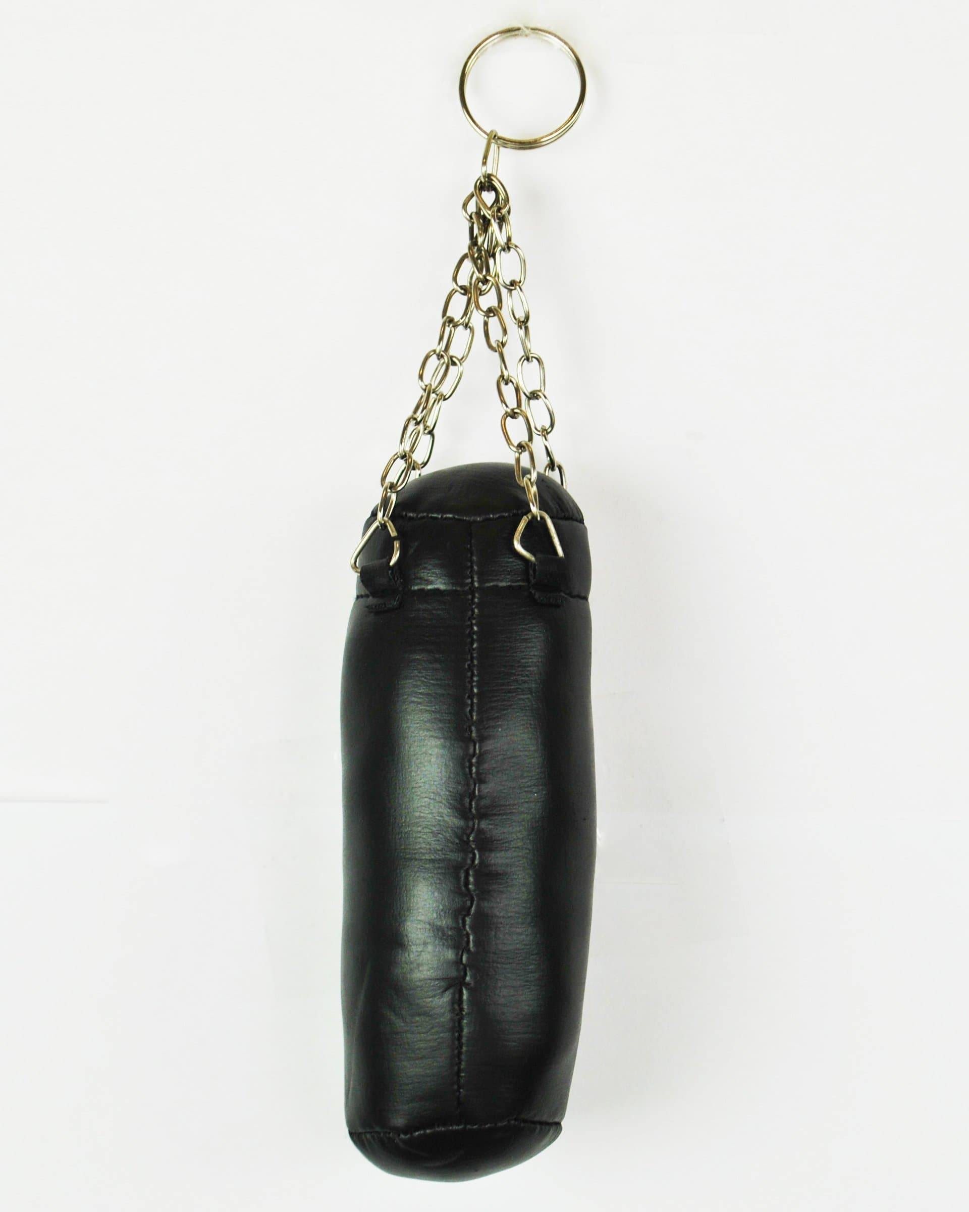 RingMasterUK Mini Boxing Gloves Car Hanger Van Rear Mirror Gift Flags (Black PB) - RingMaster Sports