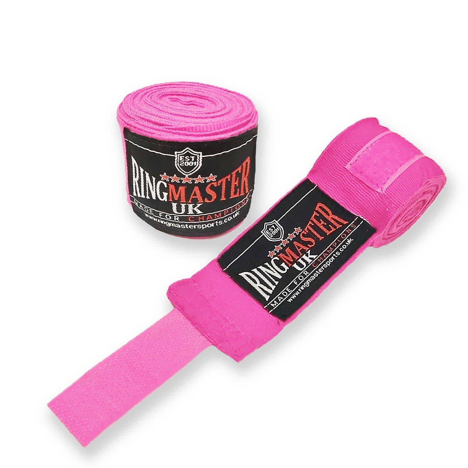 RingMaster Sports Hand Wraps, Boxing Equipment, muay thai hand wraps, handwraps for boxing, hand straps, best boxing hand wraps, best boxing wraps, boxing tape for hands, boxing handwraps, quick wraps, mma hand wraps, boxing inner gloves, muay thai wraps, hand wraps, boxing wraps, boxing hand wraps, boxing wrist wraps Pink