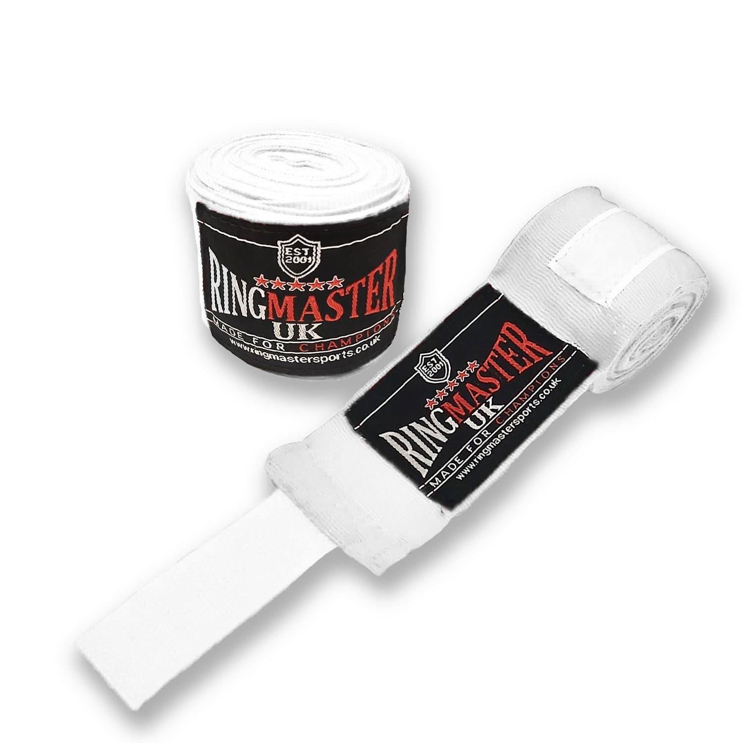 RingMaster Sports Hand Wraps, Boxing Equipment, muay thai hand wraps, handwraps for boxing, hand straps, best boxing hand wraps, best boxing wraps, boxing tape for hands, boxing handwraps, quick wraps, mma hand wraps, boxing inner gloves, muay thai wraps, hand wraps, boxing wraps, boxing hand wraps, boxing wrist wraps white