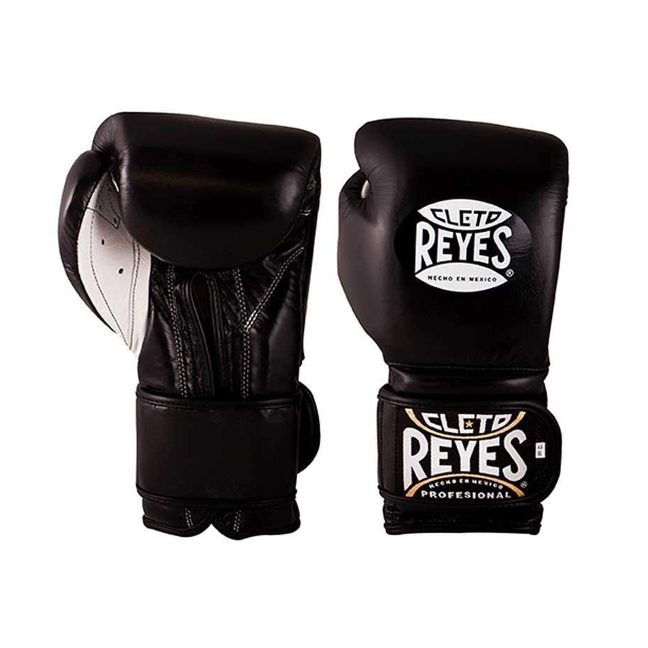 CLETO REYES VELCRO BOXING GLOVES black - RingMaster Sports