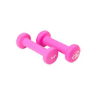 0.5kg Neoprene Dumbbells - Pink (Pair) - RINGMASTER SPORTS - Made For Champions