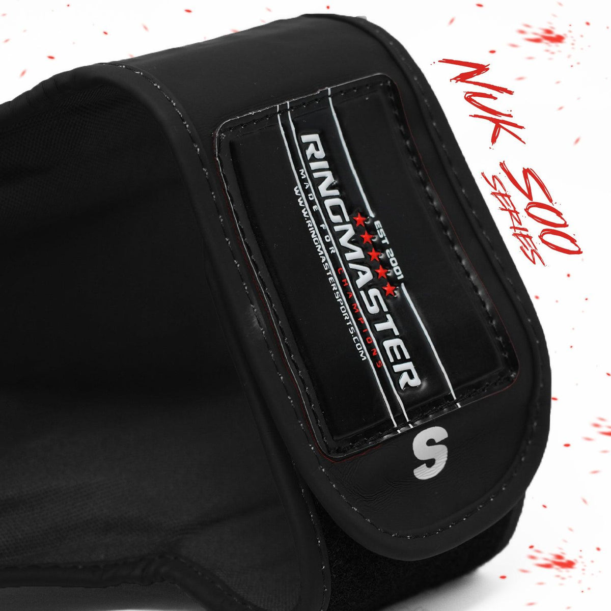RingMaster Nuk Soo shin instep guard with adjustable hook-and-loop straps