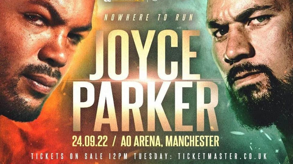 Joe Joyce vs Joseph Parker , Joe Joyce, Joseph Parker, boxing, boxing equipment, ringmaster sports, made for champions, ao arena, manchester