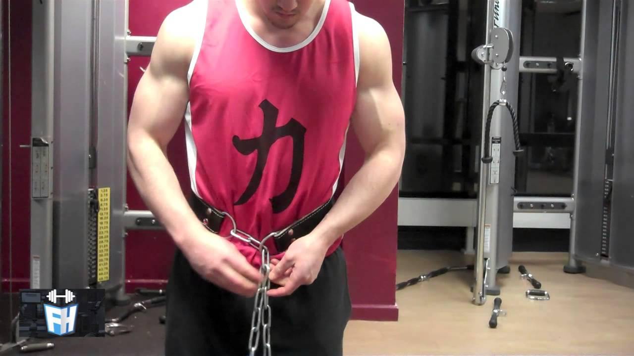 RingMaster Sports Gym Weightlifting Dipping Belt with Chain - RingMaster Sports