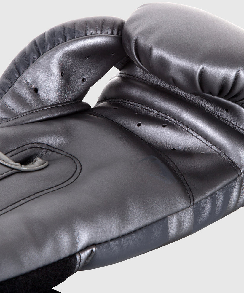 Venum Elite Boxing Gloves - Grey/Grey image 4