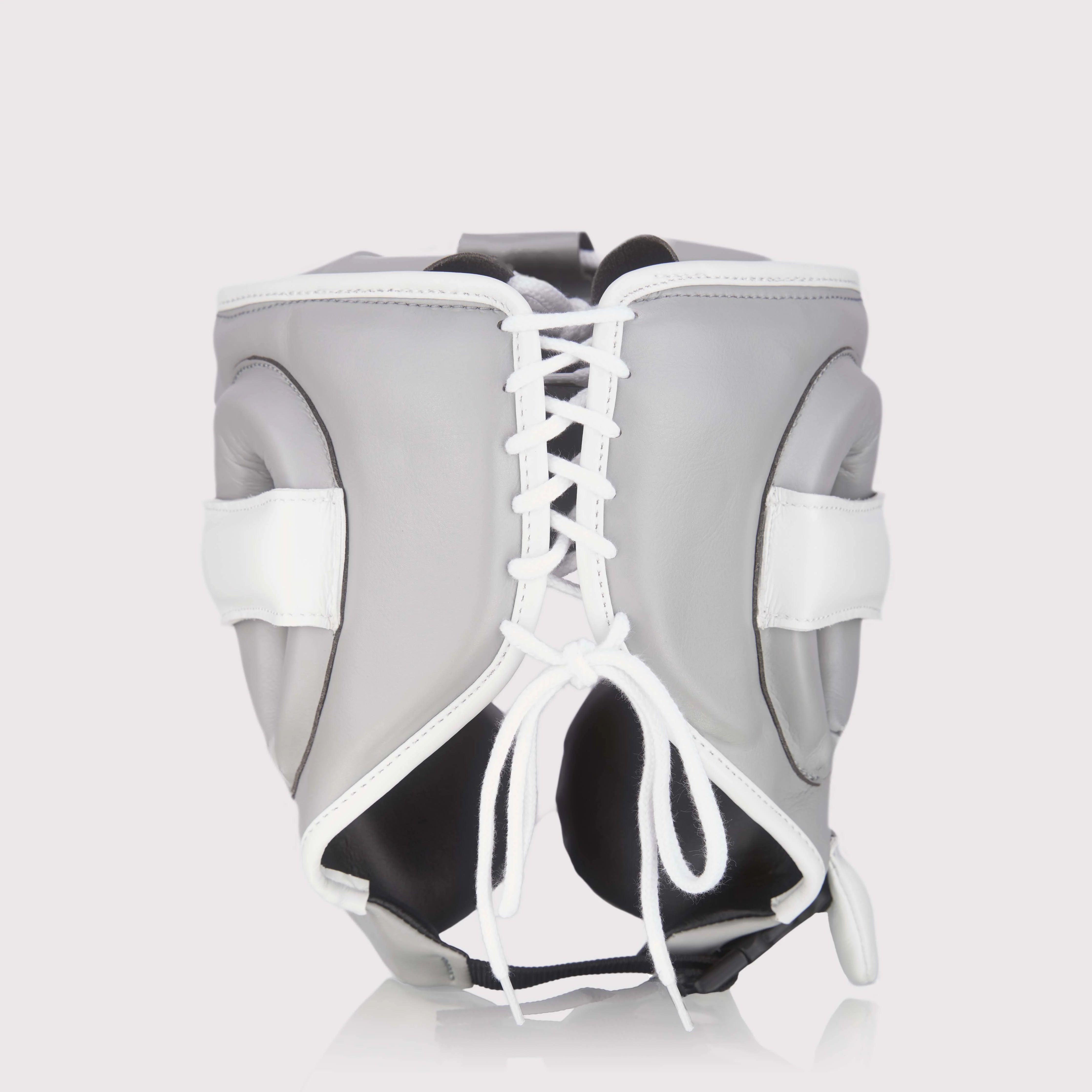 Fly Knight X Grey Headguard - RINGMASTER SPORTS - Made For Champions