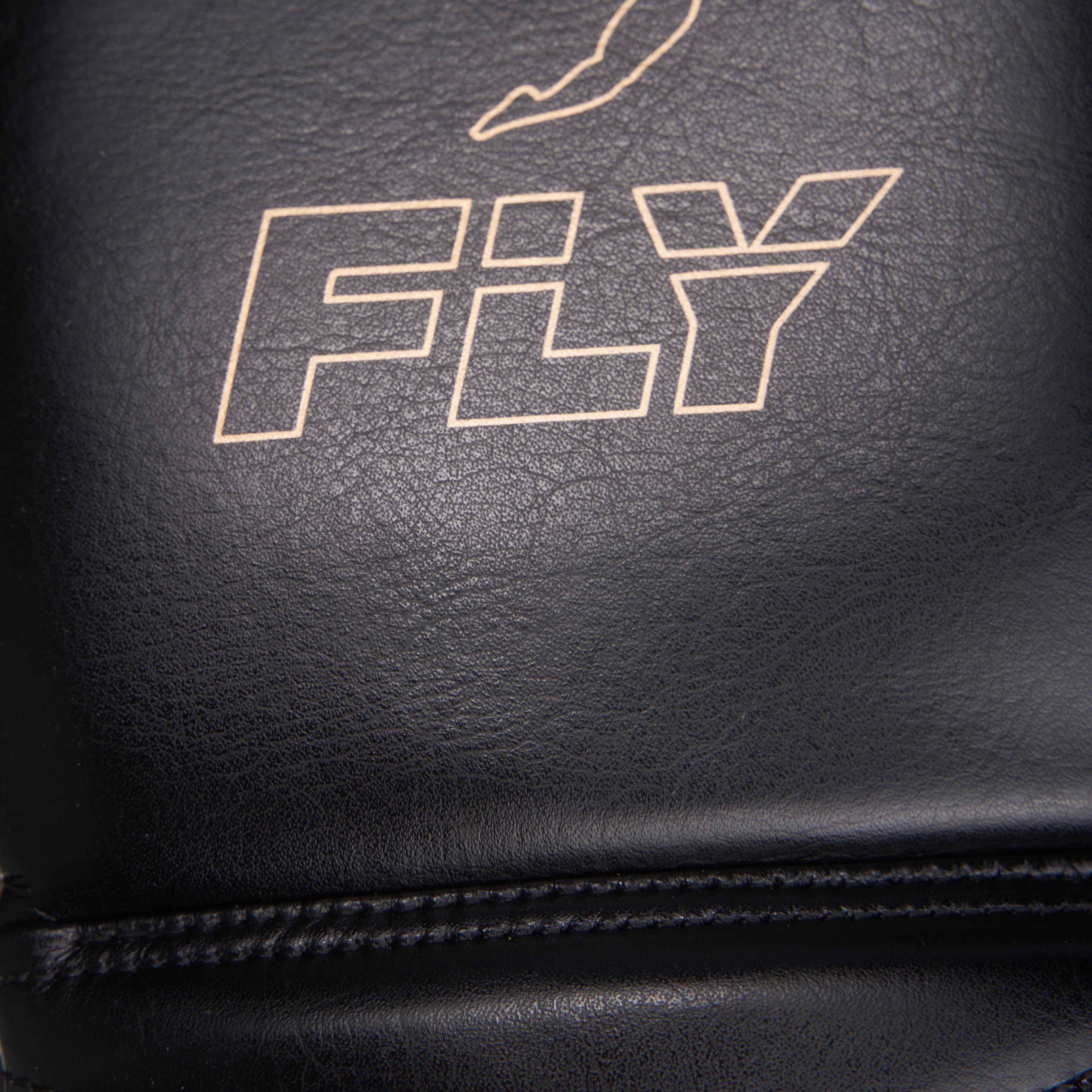 Fly Superlace X Black Gold Gloves - RINGMASTER SPORTS - Made For Champions