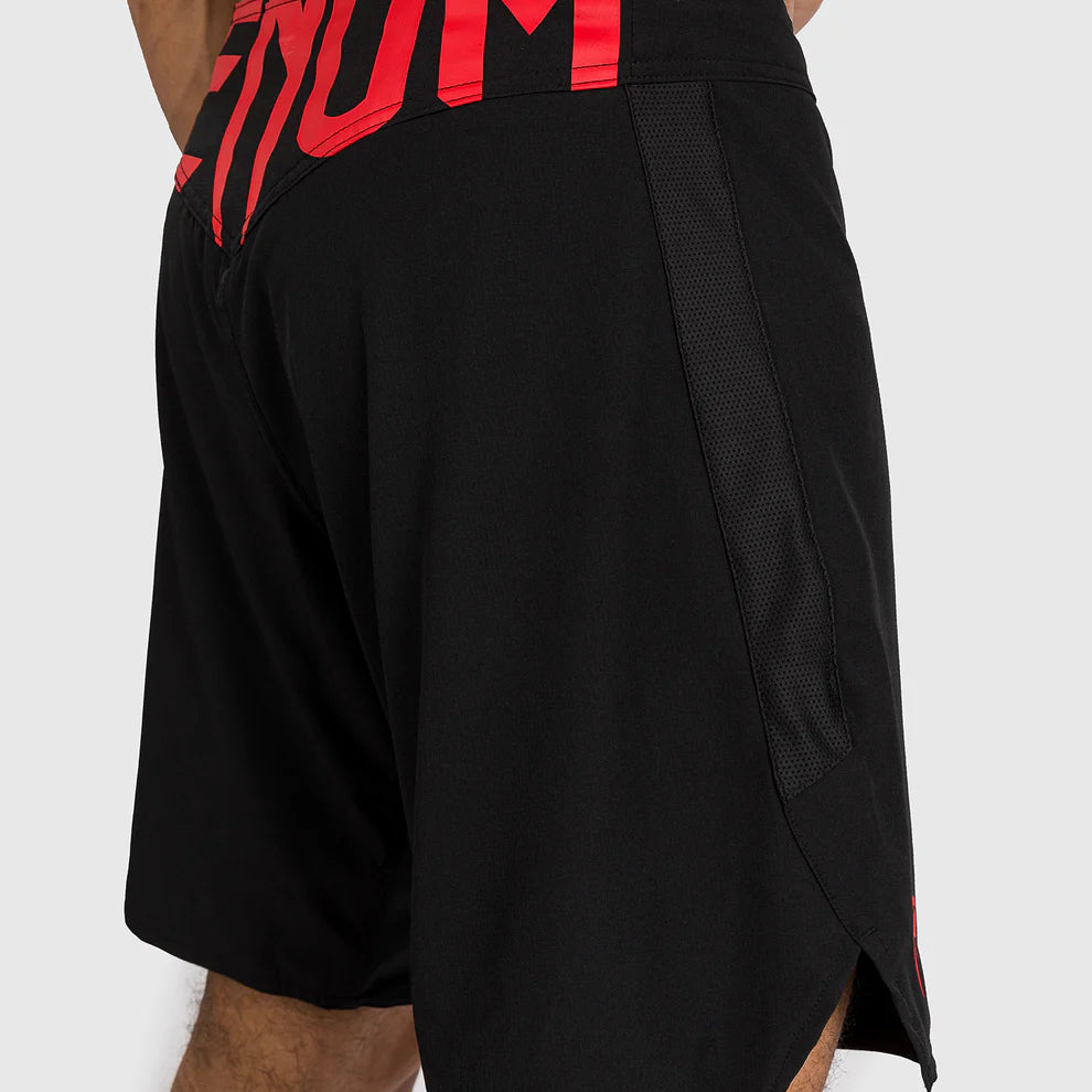 Venum Light 5.0 Fight Shorts - Black/Red Image 7