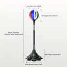 Boxing Reflex Ball Set with Base and Adjustable Stand Image 3