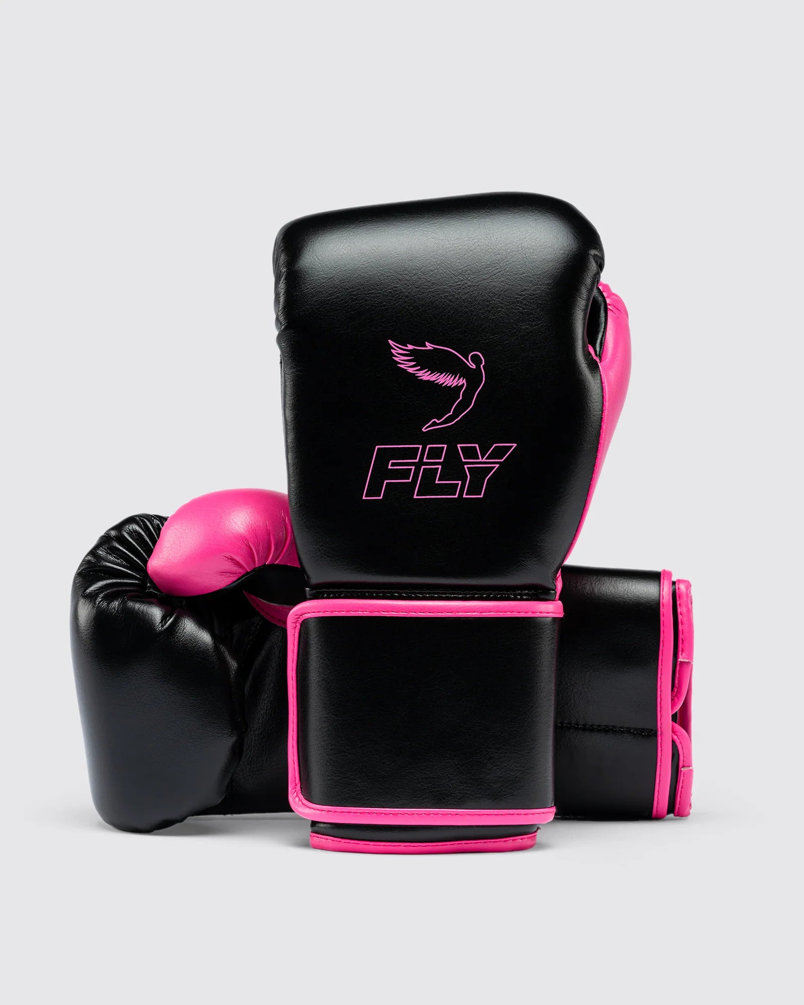 Fly Superloop X Boxing Gloves Black Pink