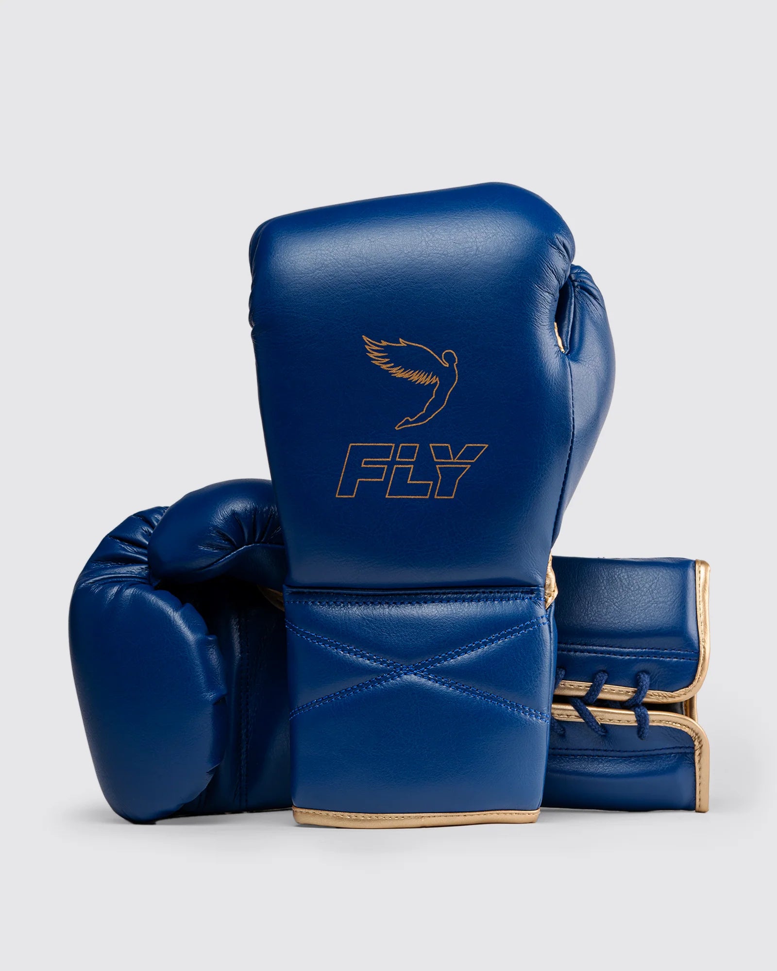 Fly Superlace X Blue/Gold Gloves Image 1