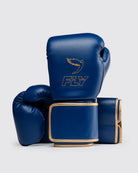 Fly Superlace X Blue/Gold Gloves image 1