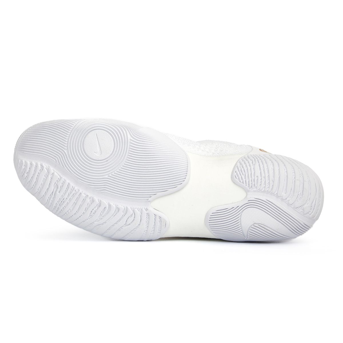 nike wrestling shoes white and gold