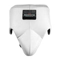 RingMaster Sports Groin Guard Pro Lace Genuine Leather White